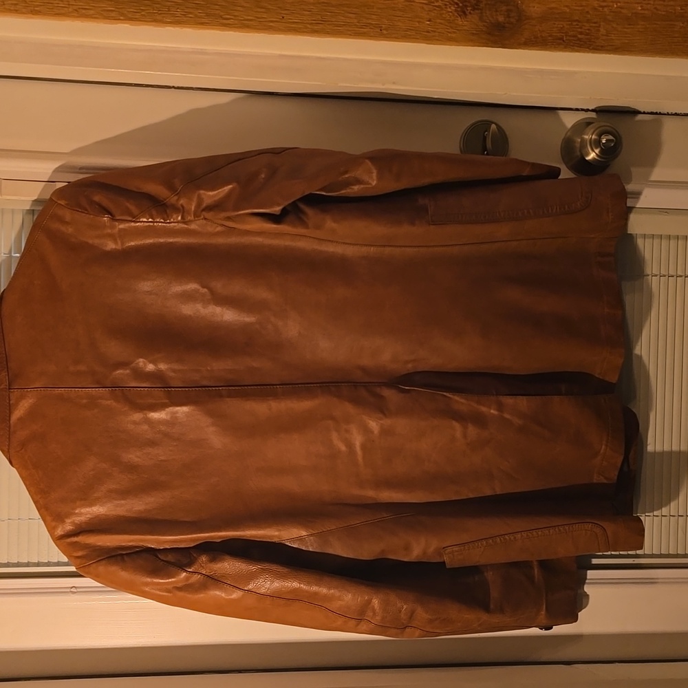 Neiman Marcus leather jacket - Picture 3 of 4